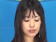 Thai Nudes presents: Shocked tv weathergirl facial on live tv